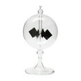 thumbnail image 1 of kowaku Solar Power Crookes Glass Windmill Educational Ornament, Rotating Vanes Solar Light Pressure Windmill for Props Party Offices, 1 of 9