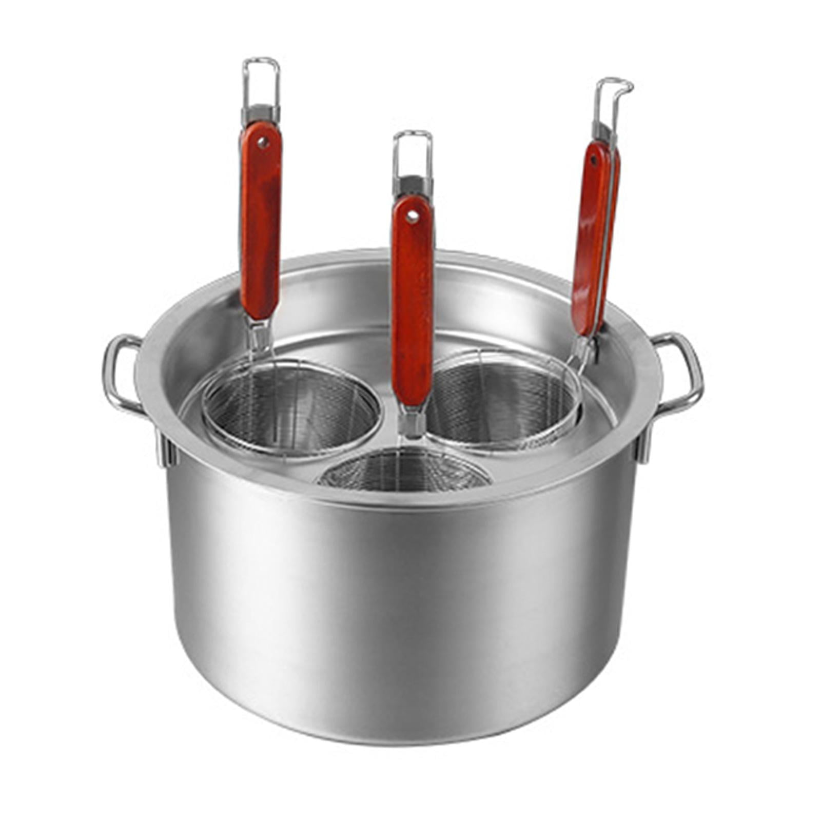 kowaku Spaghetti Strainer Pasta Noodle Strainer Insert Set Multi Holes ...