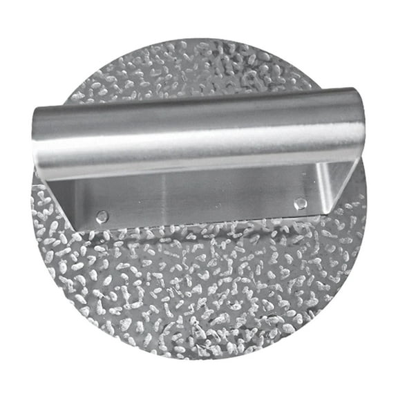 kowaku Stainless Steel Burger Press Hamburger Patty Maker Smooth 5.9" Professional Meat Smashed Grill Press for Steak Making Cooking