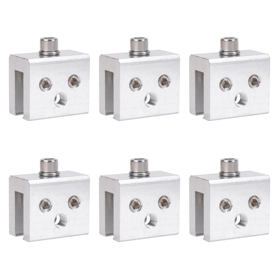 kowaku Standing Seam Roof Clamps Attachment Professional, Sturdy, Accessories, Solar Panel Racking Bracket, Metal, Roof Fixing Clamp 6 Pieces