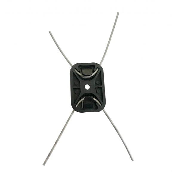 kowaku Steel Rock-Resistant Wire Vegetation Eater Head Garden Tool for Yard
