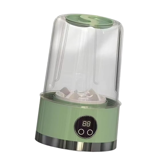 kowaku Underwear Washer Makeup Brush Cleaner Quickly Automatic Drain Mini Washing Machine for Small Place Personal Apartments Travel Green