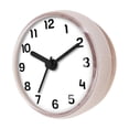 thumbnail image 1 of kowaku Wall Clock Small Digital Waterproof Bathroom Clock Silent Battery Operated Suction Cup Sturdy PP PVC Material Compact Easy Reading Face Suitable for Kitchen Toilet Home Hotel White, 1 of 7