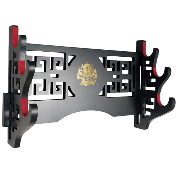 kowaku Wall Mount Broadsword Display Rack, Storage Rack 3 Tier Easy to Install Premium,