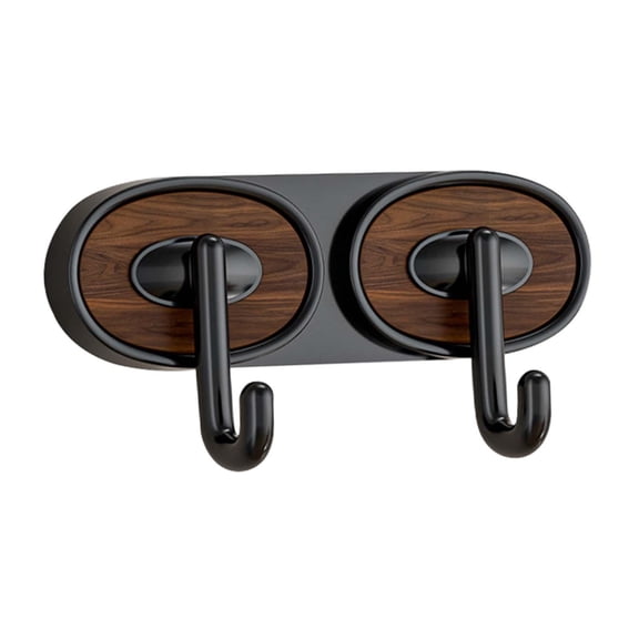 kowaku Wall Mount Coat Hook Bath Robe Holder Easy to Install,Multifuctional,Sturdy,Coat Hanger Shower Hook for Home Kitchen Entryway Double Hook