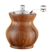 kowaku and Grinder Multifunctional Wooden Ceramics Grinding Cores Kitchen Gadget Mini Spice Grinder Adjustable Coarseness