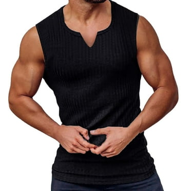kpoplk American Flag Tank Tops for Men 4th of July Shirts Sleeveless Muscle Tank Top Graphic 1776 Gym Workout Patriotic Tank Top Black,3XL