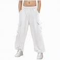 thumbnail image 1 of kpoplk Boys Sweatpants Boys Joggers Cotton Youth Active Soft Sweatpants Kids Pocket Drawstring Joggers Pants(Beige,15-16 Y), 1 of 9