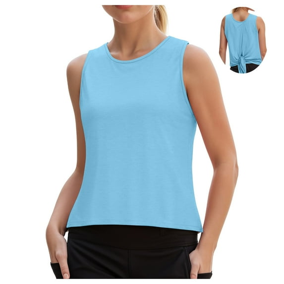 kpoplk Distinctive Girls' Double Layer Fringed Short Sleeve V Neck Summer T Shirts for Shopping on a Sunny Summer Day,5-6 Years Sky Blue