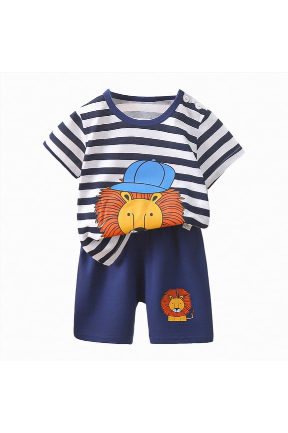 First Birthday Baby Boy Clothes In My One Year Old Era Outfit Short Sleeve T-shirt and Shorts Summer Clothing Set 18-24 Months,Black