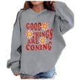 thumbnail image 1 of kpoplk Girls Clothes Crewneck Hoodies Girls Sweatshirt Casual Long Sleeve Top Fall Teen Girl Clothes C,Grey, 1 of 4