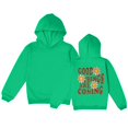 thumbnail image 1 of kpoplk Hoodies for Girls Drop Shoulder Long Sleeve Casual Pullover Sweatshirt B,Green, 1 of 2