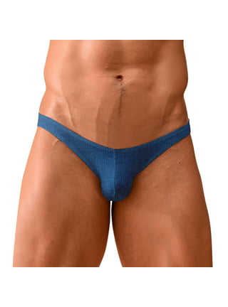 kpoplk Underwear Men Men's Padded Enhancing Underwear Rounderbum  Brief(Grey,4XL)