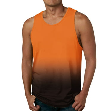 kpoplk Men's Sleeveless Tank Top Workout Muscle Tee Shirt for Running ...