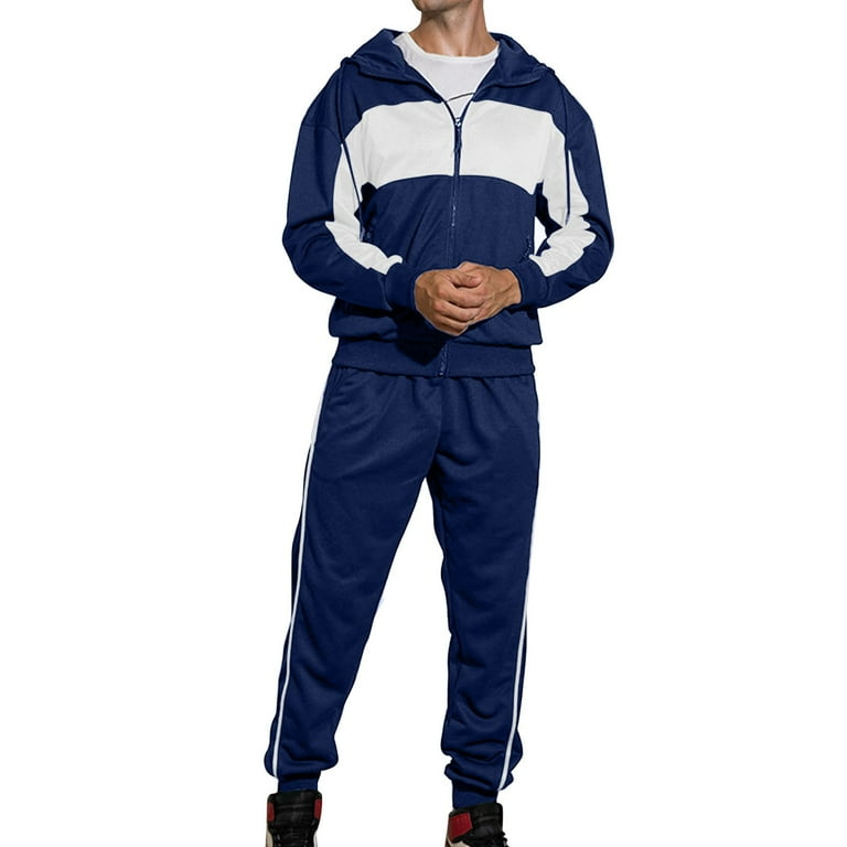 Adidas solid men's track clearance suit