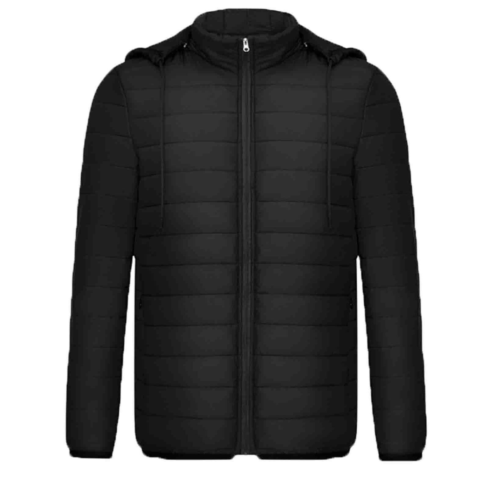 kpoplk Men's Winter Jackets Lightweight Puffer Jacket Warm Puffer