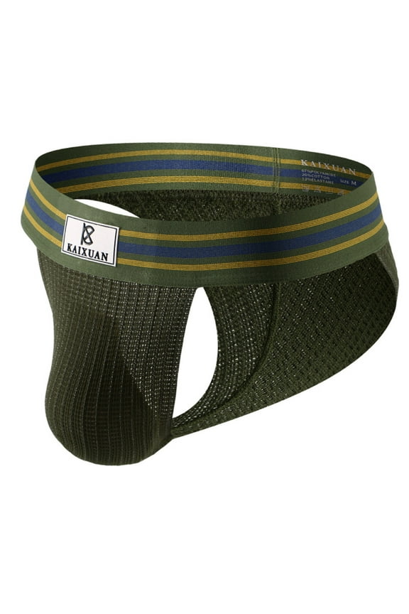 Mens Briefs Underwear Men Low Rise Ice Silk Lightweight Stretch Smooth Comfy Tagless Undies AG,M