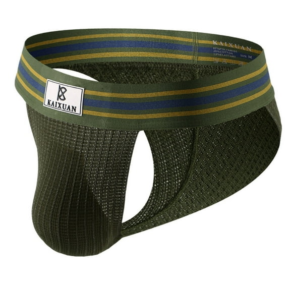 kpoplk Mens Briefs Underwear Men Low Rise Ice Silk Lightweight Stretch Smooth Comfy Tagless Undies AG,M