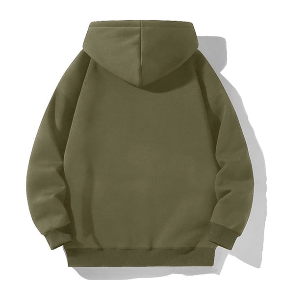 kpoplk Mens Hoodies Pullover Graphic, Mens Hoodies with Pockets Lightweight Solid Color Long Sleeve Hooded Sweatshirts Fall/Winter Warm Sport Pullover Tops(GN1,4XL)