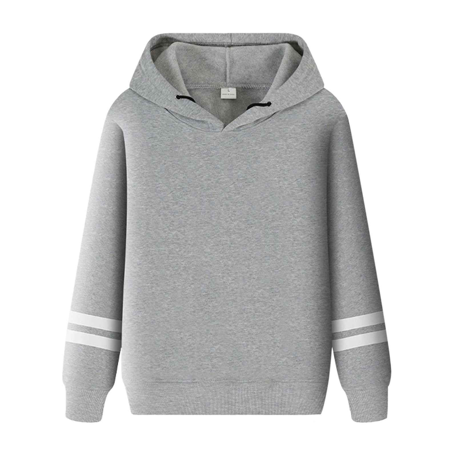 kpoplk Mens Hoodies Sweatshirts Pullover, Men's Novelty Color Block Pullover Hoodie Long Sleeve