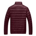 thumbnail image 1 of kpoplk Mens Puffer Jackets Padded Zip Up Stand Collar Puffy Winter Coats Jackets ,L, 1 of 3