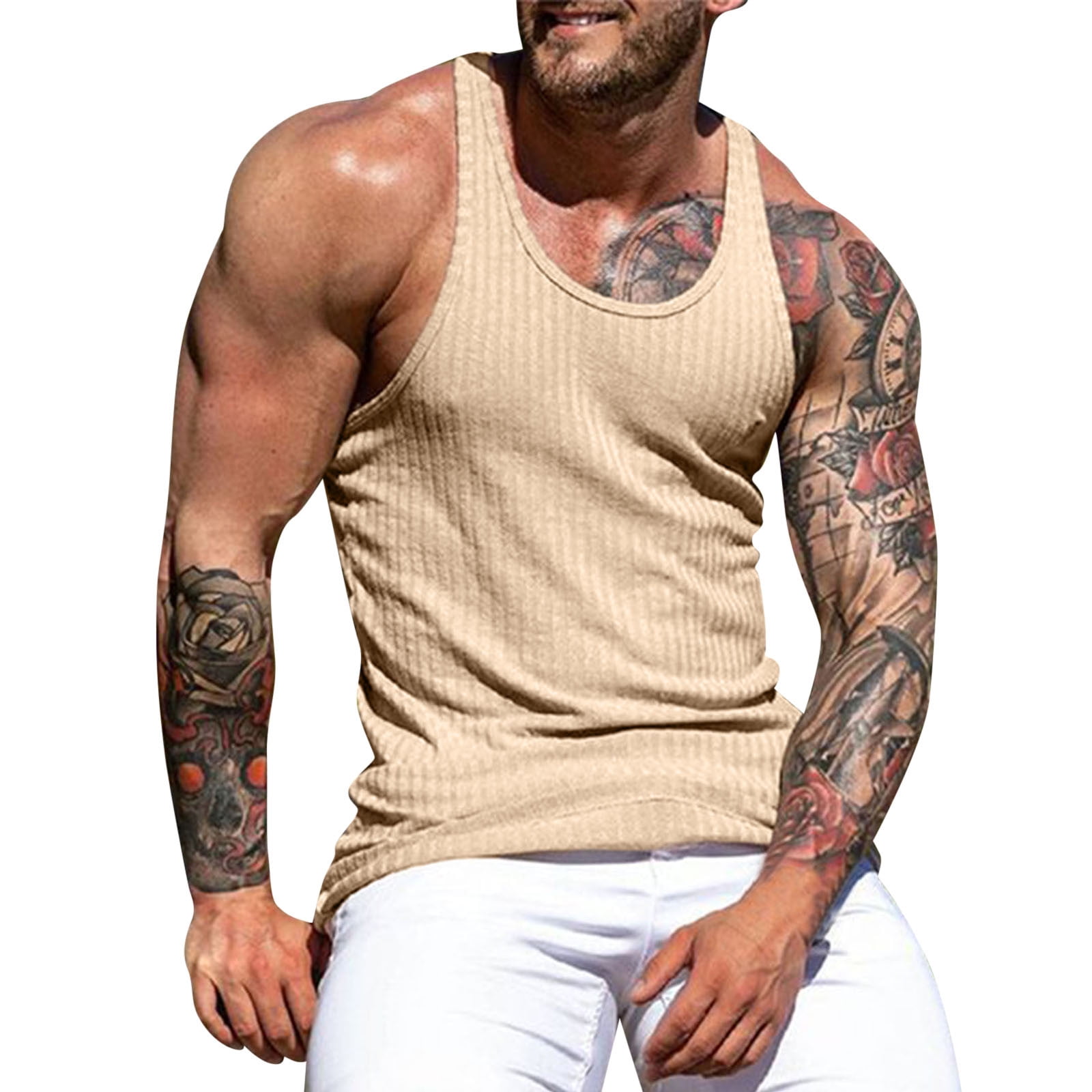 Tall tank tops clearance mens