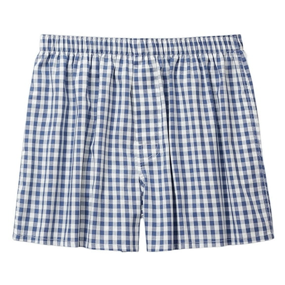 kpoplk Mens Underwear Bamboo Rayon Boxers for Men Breathable and Cool Men's Boxer Shorts Navy,XXL