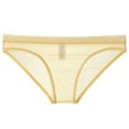 thumbnail image 1 of kpoplk Mens Underwear Briefs Men's Mini Briefs Breathable Underwear Low Waist Underpants(Beige,3XL), 1 of 3