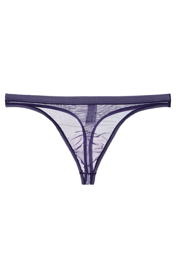 Mens Underwear Men's Padded Enhancing Underwear Rounderbum Brief(Purple,M)