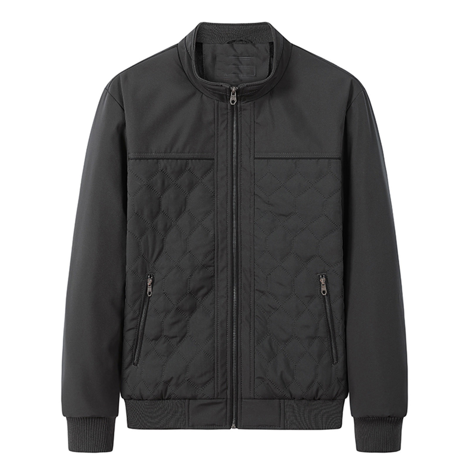 kpoplk Puffer Jackets for Men, Solid Lightweight Packable Jacket