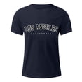 thumbnail image 1 of kpoplk Short Sleeve Tee Shirts for Men Tees Graphic 3D Digital Print Pullover(Navy,L), 1 of 4