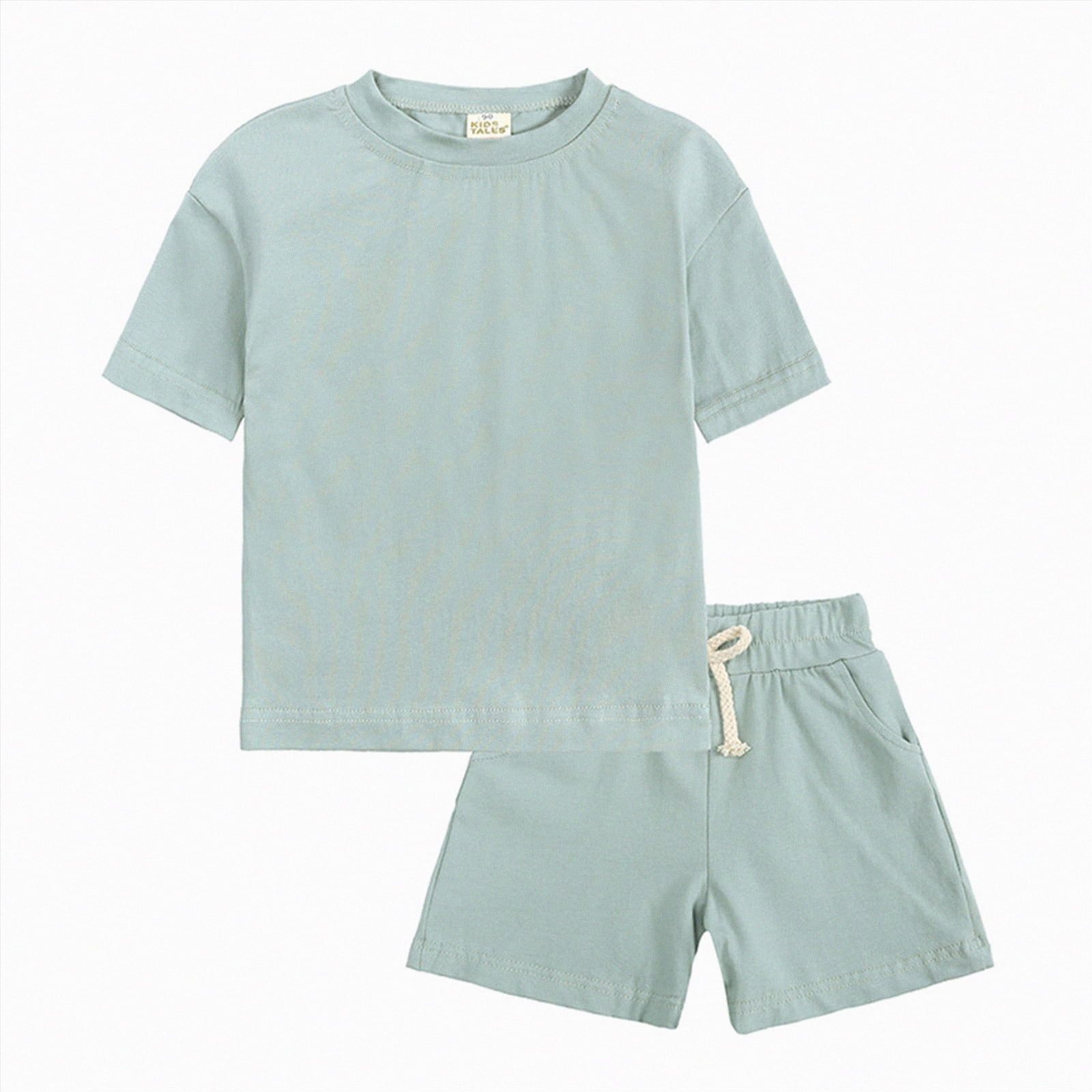 kpoplk Toddler Baby Boy Summer Clothes Dinosaur T-Shirt and Shorts Boy ...