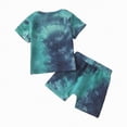 thumbnail image 1 of kpoplk Toddler Boy Summer Outfits 3T 4T 5T Dinosaur Print 2Pcs Short Sleeve Shirt and Elastic Shorts Clothes Set(Green,2-3 Y), 1 of 5