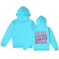 thumbnail image 1 of kpoplk Toddler Kids Boy Girl Clothes Unisex Solid Color Hoodie Sweatsuit Long Sleeve Warm Fleece Pullover Tops(Blue,E), 1 of 2