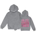 thumbnail image 1 of kpoplk Toddler Kids Boy Girl Clothes Unisex Solid Color Hoodie Sweatsuit Long Sleeve Warm Fleece Pullover Tops(Grey,A), 1 of 2