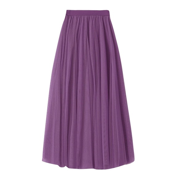 kpoplk Women's 1950s Vintage Tutu Petticoat Ballet Bubble Skater Skirt PP1,66