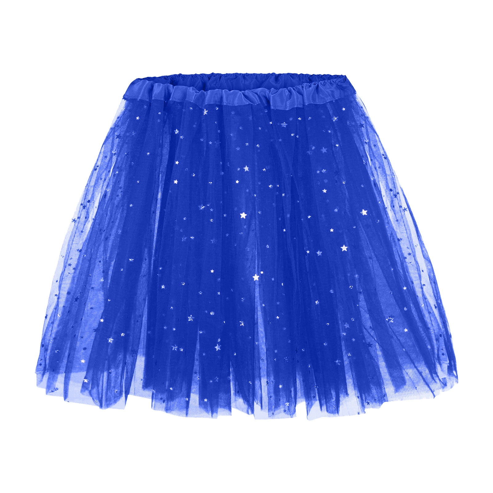 URVIP Women's Vintage Tutu Petticoat - 1950s Style Multicolor Ballet Bubble Dance Skirt