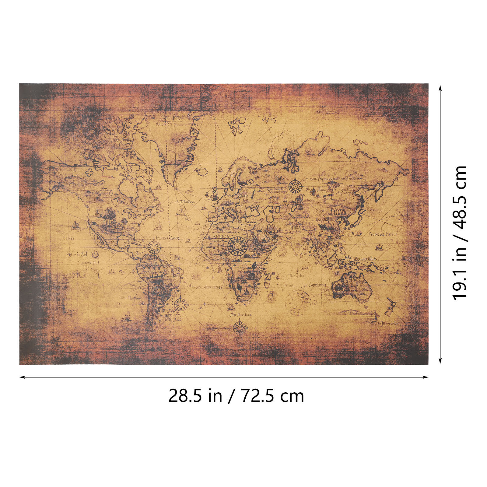 kraft paper poster 5pcs Kraft Paper Posters Vintage Style Posters Wall