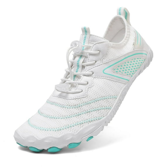 krdevn Barefoot Shoes Women/Men - Breathable On Sneakers Casual Low Heel Shoes for Daily Wear Beach Walking Lightweight Water ,River Trekking Shoes, Fishing Wader Boots