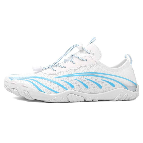 krdevn Barefoot Shoes Women/Men - Men's Casual On Shoes Breathable Round Toe Flat Loafers for Daily Wear,River Trekking Shoes, Fishing Wader Boots