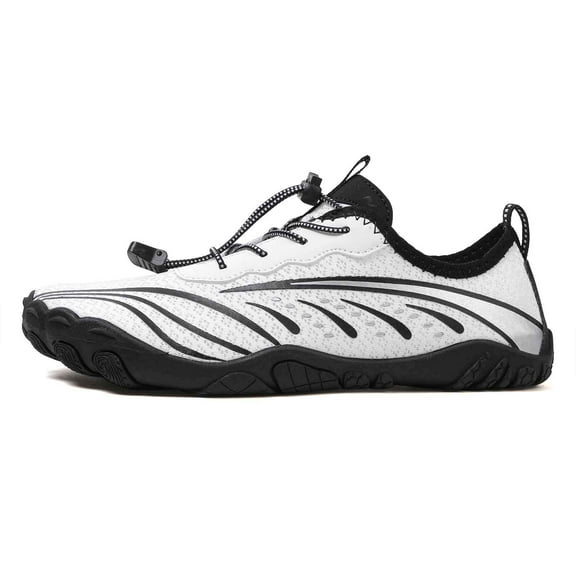 krdevn Barefoot Shoes Women/Men - Men's Casual On Shoes Breathable Round Toe Flat Loafers for Daily Wear,River Trekking Shoes, Fishing Wader Boots