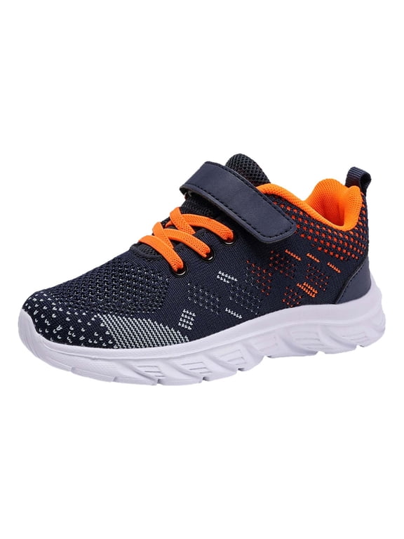 Kids Casual Sports Flying Woven Shoes Breathable Non Mesh Lightweight Flying Woven Sneakers,Toddler Girl Shoes,Boys Shoes,Size:2.5