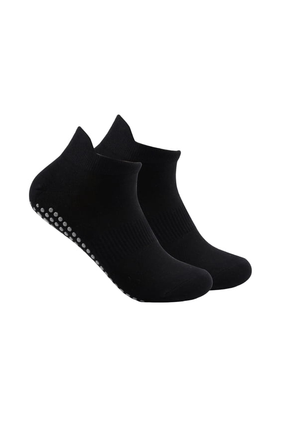 Grip Socks for Women Non-slip Solid Color Breathable Soft Workout Athletic Ankle Trendy Sock