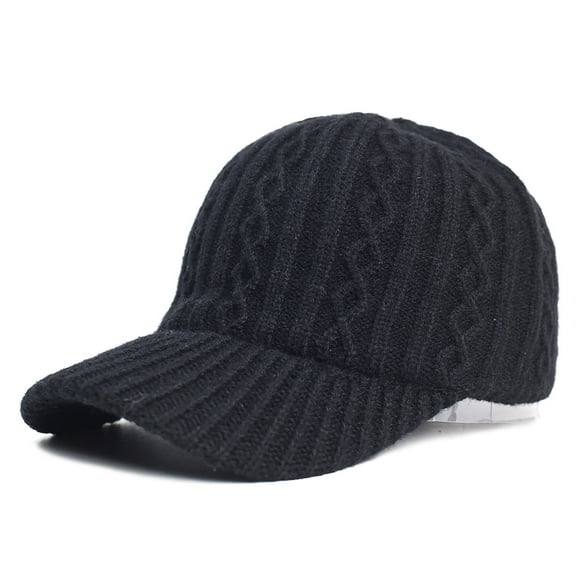 ktowifly Knitted Baseball Caps Winter Warm Hats for Men Women Cold Weather Thermal Thick Cute Outfit