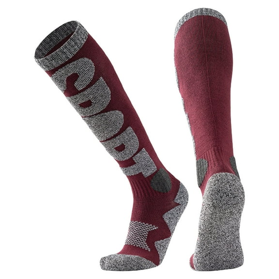 ktowifly Men Women Thermal Knee High Warm Ski Socks Comfortable Winter Sock for Cold Weather Snowboarding