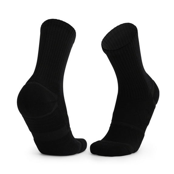 ktowifly Mens Sports Socks Solid Cololr Casual Athletic Comfortable Breathable Cycling Running Athletic Sock