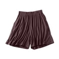 thumbnail image 1 of ktowifly Plus Size Pjs Shorts for Women Casual Elastic Waist Soft Comfy Flowy Solid Color Sleepwear Pajama Pants, 1 of 5