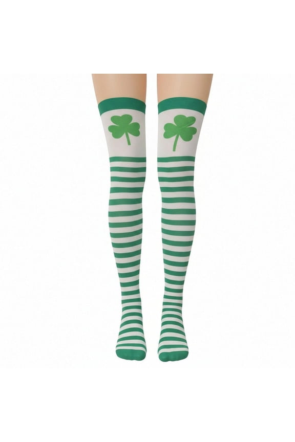 St Patricks Day Cotton Quarter Sockings for Women Cute Printed Casual Comfortable Soft Comfy Socks