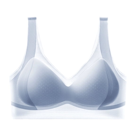 ktowifly Wireless Bras for Women No Underwire Wide Strap Soft Padded Breathable Lightweight Seamless Everyday Bra
