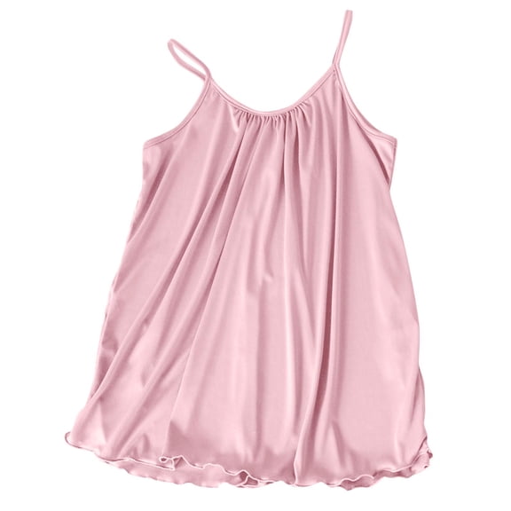 ktowifly Women's Pajama Camisole Soft Comfy Loose Casual Sleepwear Solid Color Spaghetti Strap Trendy Tops